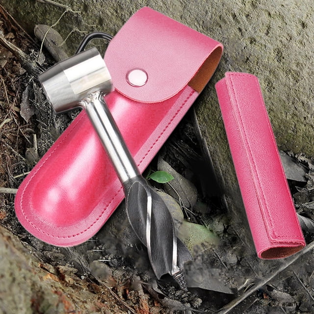 Lve de barrena manual Bushcraft Puncher Multiusos Bushcraft Gear and Equipment Manual de barrena de madera Cvija para Macarena barrena manual
