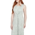 thumbnail image 4 of Larky Lark Womens Etched Medallion Puff Print High Low Dress, 4 of 4