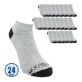 thumbnail image 1 of Fruit of the Loom Tin Caballero Unitalla Algodón Afelpado Jaspe 24 pares, 1 of 3