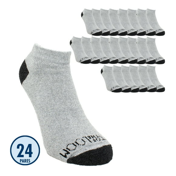 Fruit of the Loom Tin Caballero Unitalla Algodón Afelpado Jaspe 24 pares