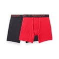 thumbnail image 1 of Bóxer Fruit Of The Loom para Hombre, Ajustable Breathable Micro-Mesh 2 Piezas Multicolor Talla EG, 1 of 4