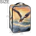thumbnail image 6 of Seagull Polyester Shoe Organizer Box - Convenient Storage Solution for Shoes - 23x31cm/9x12in Size, 6 of 7
