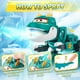 thumbnail image 3 of Super Wings Juguetes de dinosaurio de 15 '' Tino con luces de pulverización y sonidos de rugido Juguetes de dinosaurio grandes para niños de 3 a 5 Figura de acción de dinosaurio robot Tino con spray d, 3 of 5