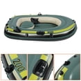thumbnail image 3 of Canoa inflable, botón inflable Verde PVC Resistente al Lago para lago, 3 of 7