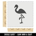 thumbnail image 2 of Standing Flamingo DIY Cookie Wall Craft Stencil - 4.5 Inch, 2 of 5