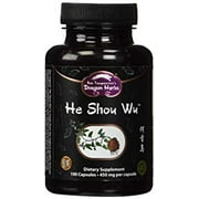 Dragon Herbs - He Shou Wu -- 100 Capsules (500 mg) - Dietary Supplement
