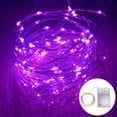 thumbnail image 1 of Cadena de luces Led de hadas, cuerda de alambre de cobre, 1/2/3/5/10M, alimentada por batería, para dormitorio, jardín, fiesta, decoración de boda, 1 paquete, 1 of 5
