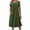 Army Green, variant on yillto Womens Plus Size Long Dress Elastic High Waist Loose Causal Flowy Summer Maxi Dresses S-5XL