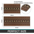 thumbnail image 5 of Western kitchen rugs and mats set of 2, non-slip washable kitchen mats, rustic farmhouse bear western rug for kitchen front sink, laundry room, flooring, home, dining room, 17x30+17x47 inch, 5 of 6