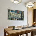 thumbnail image 3 of Jackson Pollock Guardians of The Secret Abstract Paintings Canvas Wall Art Poster Painting On Canvas Wall Art Poster Scroll Picture Print Living Room Walls Decor Home Posters 24x36inch(60x90cm), 3 of 6