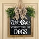thumbnail image 1 of Percha Decorativa para Puerta XWSHYW Forma de Perro Bienvenida Año Del Perro, 1 of 1