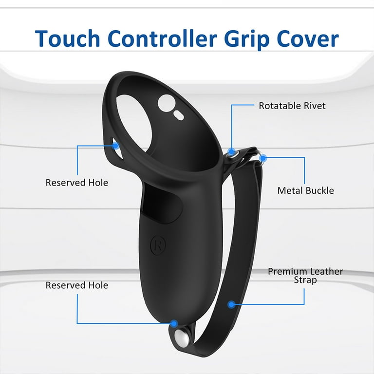 CB2 Anti-Throw Handle Silicone Grip Cover for Meta Quest Pro