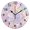 Black, variant on Laser Leopard Print Pattern Wall Clock 10in Round Artistic Oil Painting Home Decor Desk Table Clock