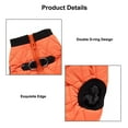 thumbnail image 5 of BT Bear Dog Winter Jacket With Harness, Cold Weather Dog Windproof Coat, Doggie Reflective Vest Apparel for Small Medium Dogs XL(Orange), 5 of 7