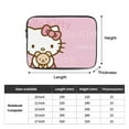 thumbnail image 4 of Hello Kitty Laptop Case Sleeve, 13 inch Laptop Sleeve Bag Durable Shockproof Protective Computer Carrying Cover, 4 of 8