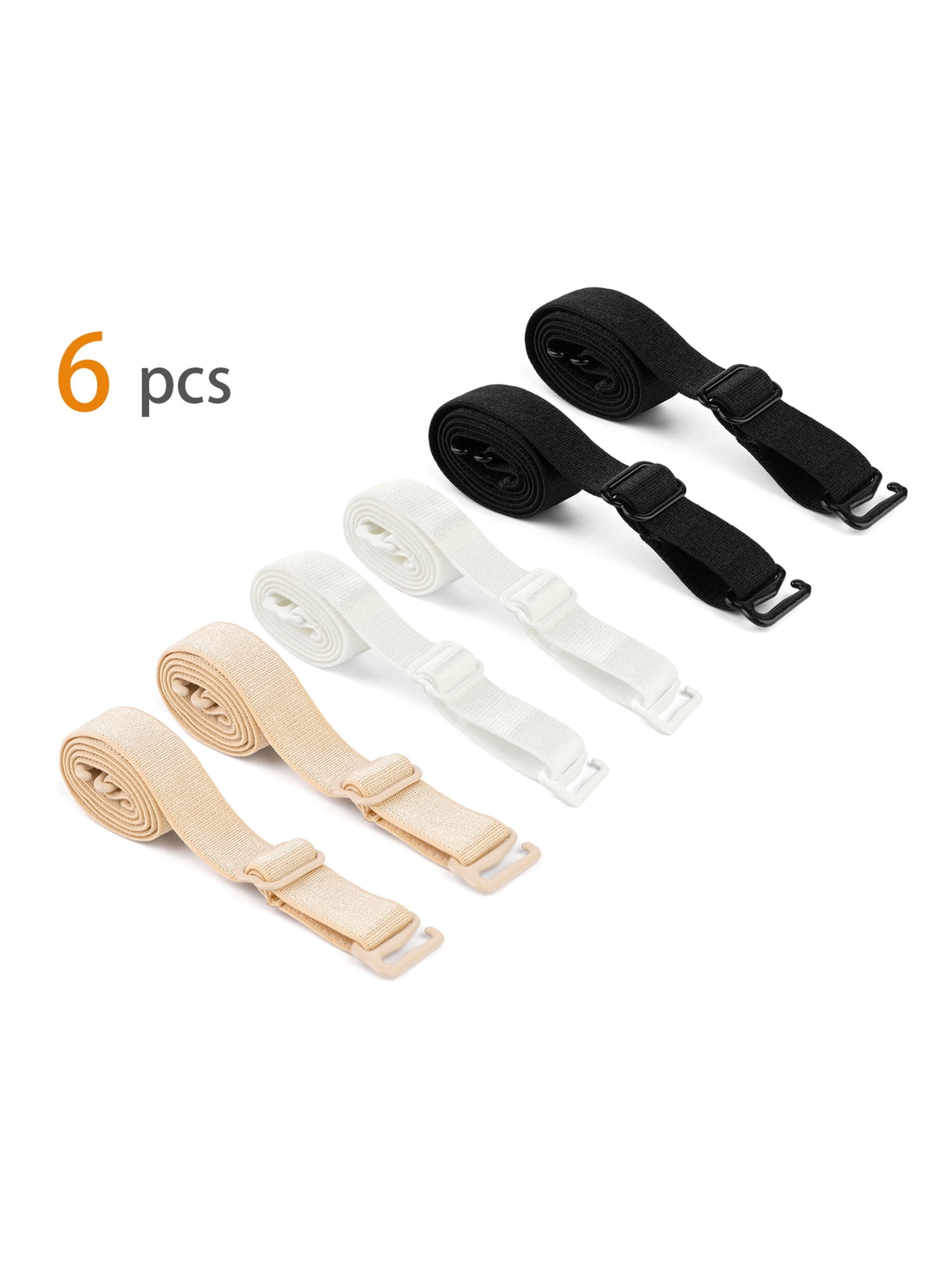 Unique Bargains Stretchable Shoulder Bra Shoulder Straps Women Elastic Bra Straps