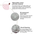 thumbnail image 6 of Evlmd 2 PCS Evlmd Large Laundry Basket, Waterproof Laundry Hamper Collapsible Organizer Basket for Storage Toy Bins Gift Baskets , Bedroom Clothes Children Nursery Hamper, 6 of 7