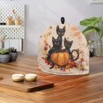 thumbnail image 3 of ZUXONGSY Thanksgiving Black Cat Tea Cozies Covers Thick Teapot Cosy with Hanging Ring Kettle Dust Cover Fit Tea Breakfast Warmer Cover Stain Resistant Autumn Thanksgiving Decor, 3 of 7