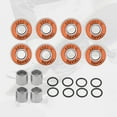 thumbnail image 5 of ABEC-11 Skateboard Bearing Skates Inline Skates Longboard Bearings Set - Orange, 5 of 10