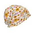 thumbnail image 3 of Rocae Boho Flowers for Beanies Hats for Men Women Warm Chunky Knit Hats Winter, 3 of 7
