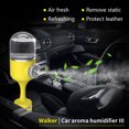 thumbnail image 4 of mini coche humidificador ambientador aromaterapia aceite esencial difr azul Sunnimix Purificador del humidificador del coche, 4 of 8