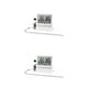thumbnail image 4 of sweethay Termómetro para alimentos Sonda de acero inoxidable Pantalla digital LCD Alta precisión Medidor de temperatura estirable Accesorios Blanco 2Conjunto, 4 of 6