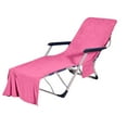 thumbnail image 3 of JingChun Beach Chair Cover with Side Pockets Soft Lounge Chair Towels Cotton Microfiber Pool Lounge Chair Towel Covers with Pockets for Sun Lounger Sunbathing Holidays Outdoor Hotel, 3 of 8