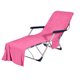 thumbnail image 2 of Funda de toalla para silla de playa | Funda de tumbona de microfibra con bolsillo de almacenamiento | Poliéster suave y absorbente | Trabillas antideslizantes | Secado rápido lavable | Se adapta a, 2 of 7