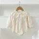 thumbnail image 1 of Spring New Baby Children's Clothes Infant Lace Lapel Bodysuit Cute Girls' Embroidery Princess Dress Korean Sisters Dress, 1 of 6