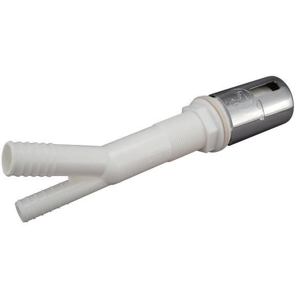 Lavaplatos Air Gap Plumb Pak PP855-70, plástico cromado, 5/8 x 7/8 pulgadas