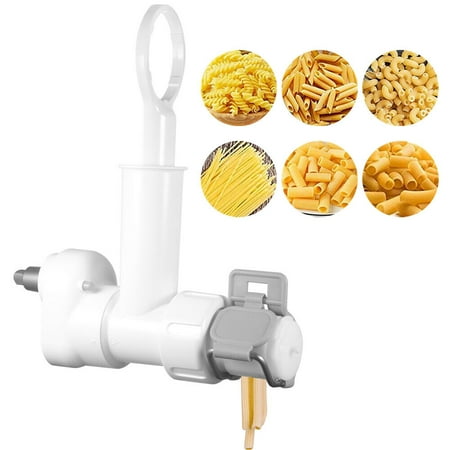 

Jahy2Tech Perfect Gift for Home Chefs Versatile 6 Pasta Shapes Compatible with Kitchenaid Vertical Mixers Noodle Press Attachment