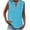A001 Sky Blue, variant on bnaln Summer Tank Tops for Women Trendy Vest Sleeveless Cotton Linen Shirts Lightweight Casual Button V Neck Blouse Loose Fit Camisole Tops Fashion Tees Basic Cami Shirts with Pocket