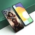 thumbnail image 1 of Funda negra Wonder Woman para Samsung Galaxy A12 A13 A14 A22 A23 A32 A33 A34 A52S A53 A54 A72 A73 A24 A04S A50 A51 A70 A71 qiuyongming unisex, 1 of 2