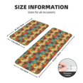 thumbnail image 2 of Sikiie Colorful Hawaii Palms Kitchen Mat 2 PCS Cushioned Kitchen Rug, Waterproof Non-Slip Kitchen Mats for Kitchen, Floor Home, Sink, Laundry, 2 of 6