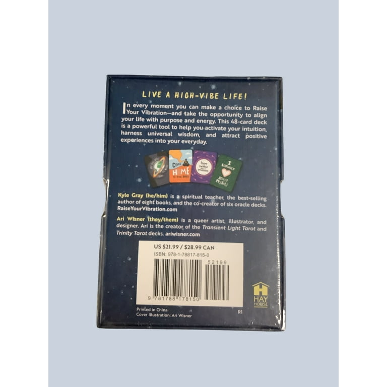 Raise Your Vibration Oracle : A 48-Card Deck and Guidebook