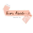 thumbnail image 2 of Wedding Guest Sashes Satin Polyester Shoulder Strap for Bride Bridesmaids Party Celebration, 2 of 2