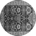 thumbnail image 1 of Ahgly Company Indoor Round Oriental Gray Industrial Area Rugs, 3' Round, 1 of 4