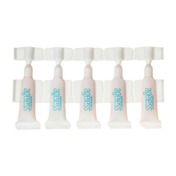 Crema de estiramiento facial Instantly Ageless Antienvejecimiento, 5 frascos