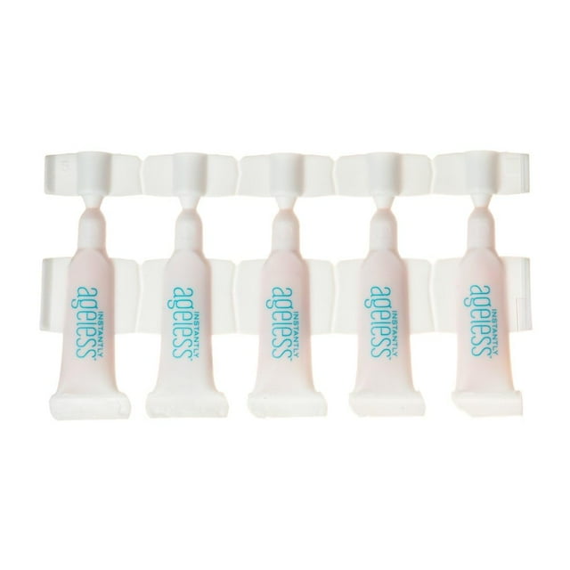 Crema de estiramiento facial Instantly Ageless Antienvejecimiento, 5 frascos