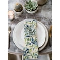 thumbnail image 2 of Blueberrys Leaves Cloth Napkins Set of 4 Reusable Dinner Napkins, Farmhouse Retro Botanical Plants Cocktail Napkin Washable Table Napkins for Wedding/Holiday Party/Baby Shower 20"x20", 2 of 7