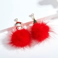 thumbnail image 1 of Puntoco Pendientes Navideños Rojos,Decoración Hogareña, 1 of 1