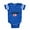 Royal Blue, variant on CafePress - Madeinjapan - Cute Infant Baby Football Bodysuit