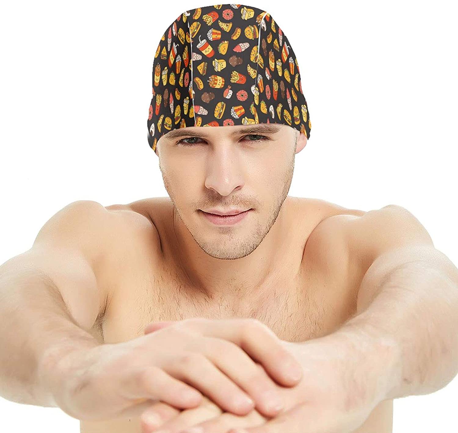 Cat Mermaid Swim Cap Swimming Hat for 