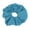 Blue, variant on Motique Accessories Jumbo Cotton Scrunchie Hair Tie - Black