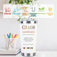 thumbnail image 4 of Chaos Coordinator Gifts for Women Thank You Gifts for Women Appreciation Gifts 20 Oz Stainless Steel Tumbler with Lid Straw Brush Unique Gift Idea for Women Lady Teacher Coworker Boss Office Gifts, 4 of 6