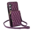 thumbnail image 1 of Crossbody Lanyard Leather Wallet Case For Samsung Galaxy S23 Series,iPhone 16 Pro Max, 1 of 7