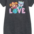 thumbnail image 2 of Paw Patrol - Love Earth - Toddler And Youth Girls Fleece Dress, 2 of 5