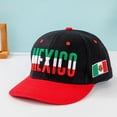 thumbnail image 6 of Jiibva Mexican Embroidered Baseball Cap Unisex Mexican Flag Hip Hop Hat Mexican Outdoor Recreational Sports Cap, 6 of 7