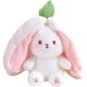 thumbnail image 1 of (25 cm, Conejo de fresa) Conejito de fresa transformado en un pequeño conejo, muñeco de fruta, juguete de peluche, zanahoria, conejo, muñeco de peluche, regalo de cumpleaños para niñas y niños, 1 of 5