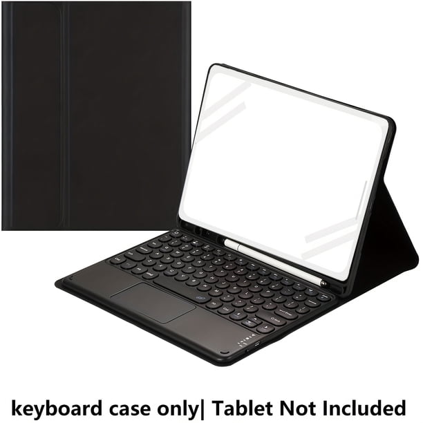 Detachable Wireless Keyboard with Multi-Touch Trackpad & S Pen Holder: Transform Your Tab into a Laptop